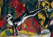 Three cats Franz Marc